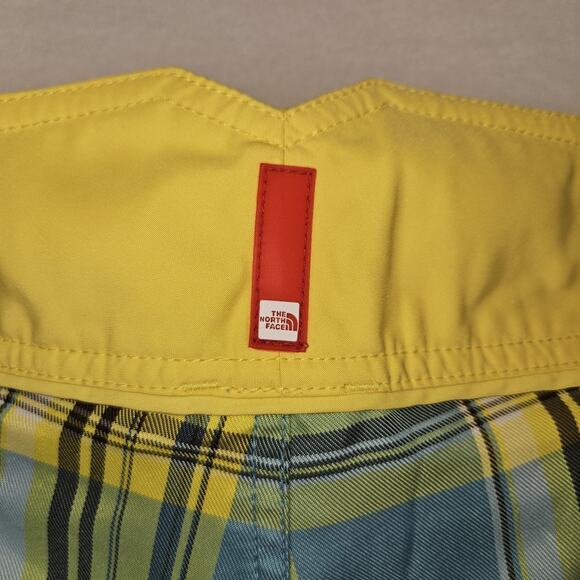 The North Face Board Shorts Y2K Plaid Swim Trunk Surfing Beach Vacation Size 6 - Picture 8 of 12